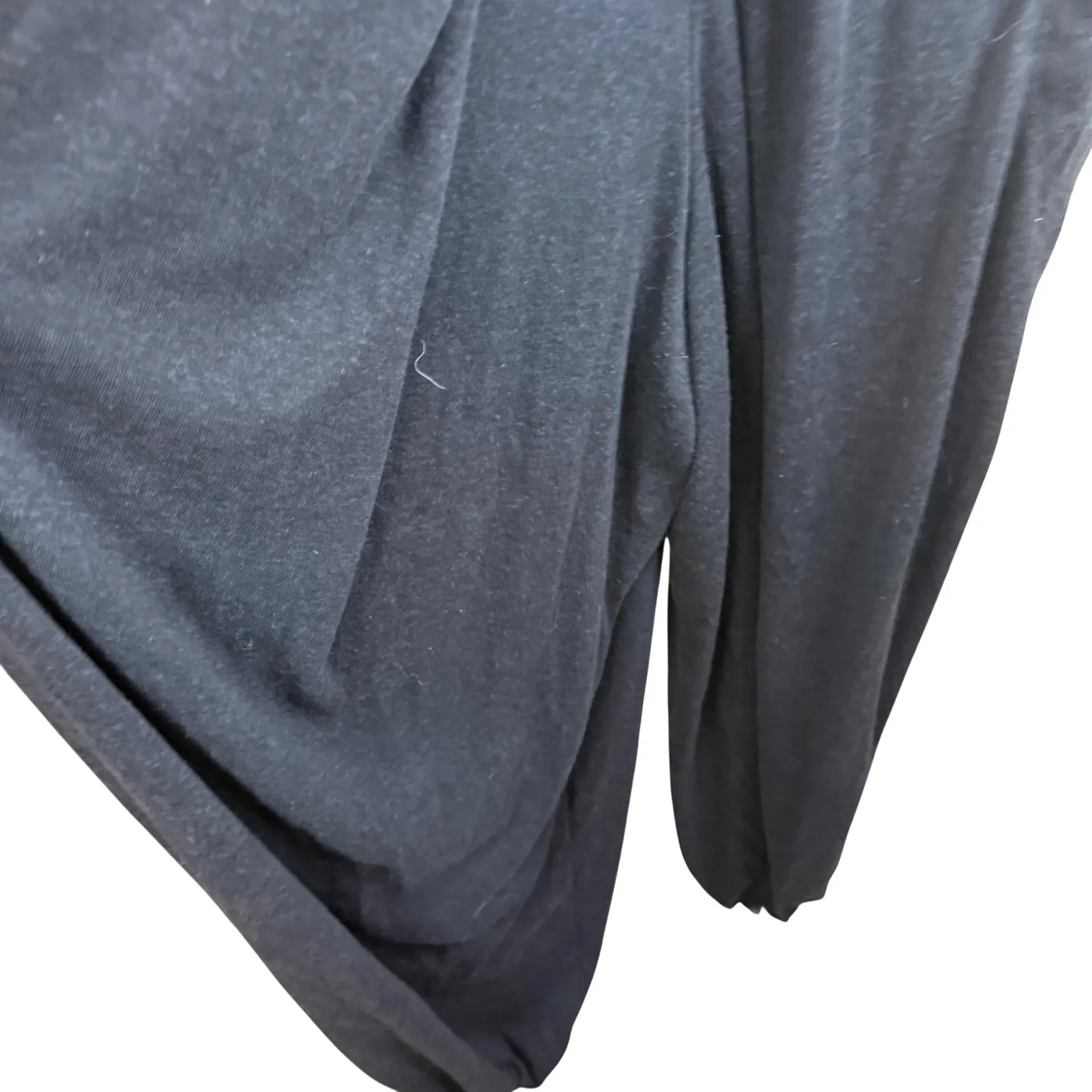 Free People Beach LG Mary Beth One Piece Black Wide Leg Jumpsuit Spaghetti Strap - Image 7