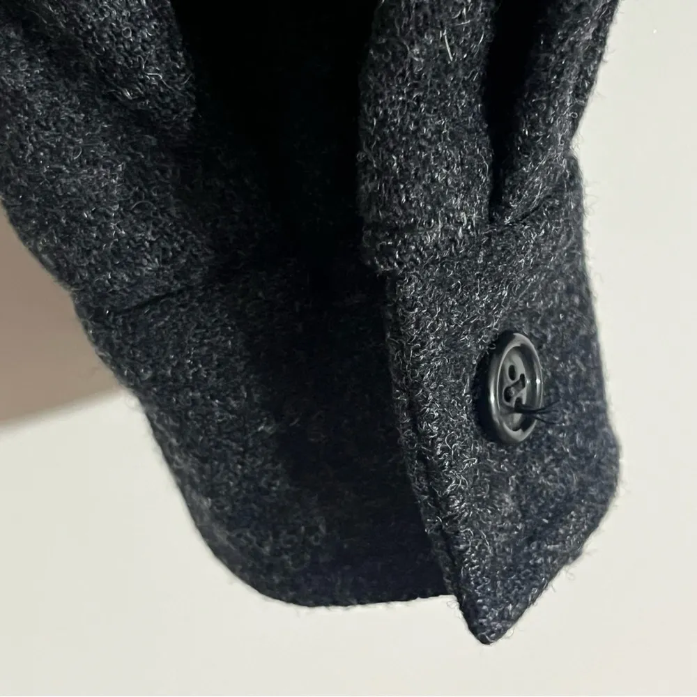 Women's Vintage Jack Winter 80% Wool Button Close Shirt Jacket Size Medium Gray - Image 9