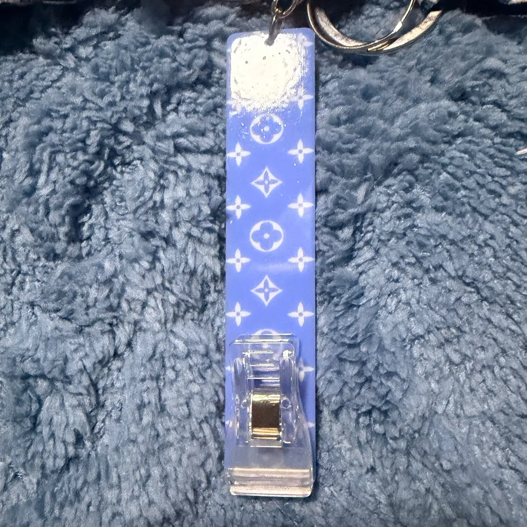Blue‎ butterfly Women’s keychain - Image 13