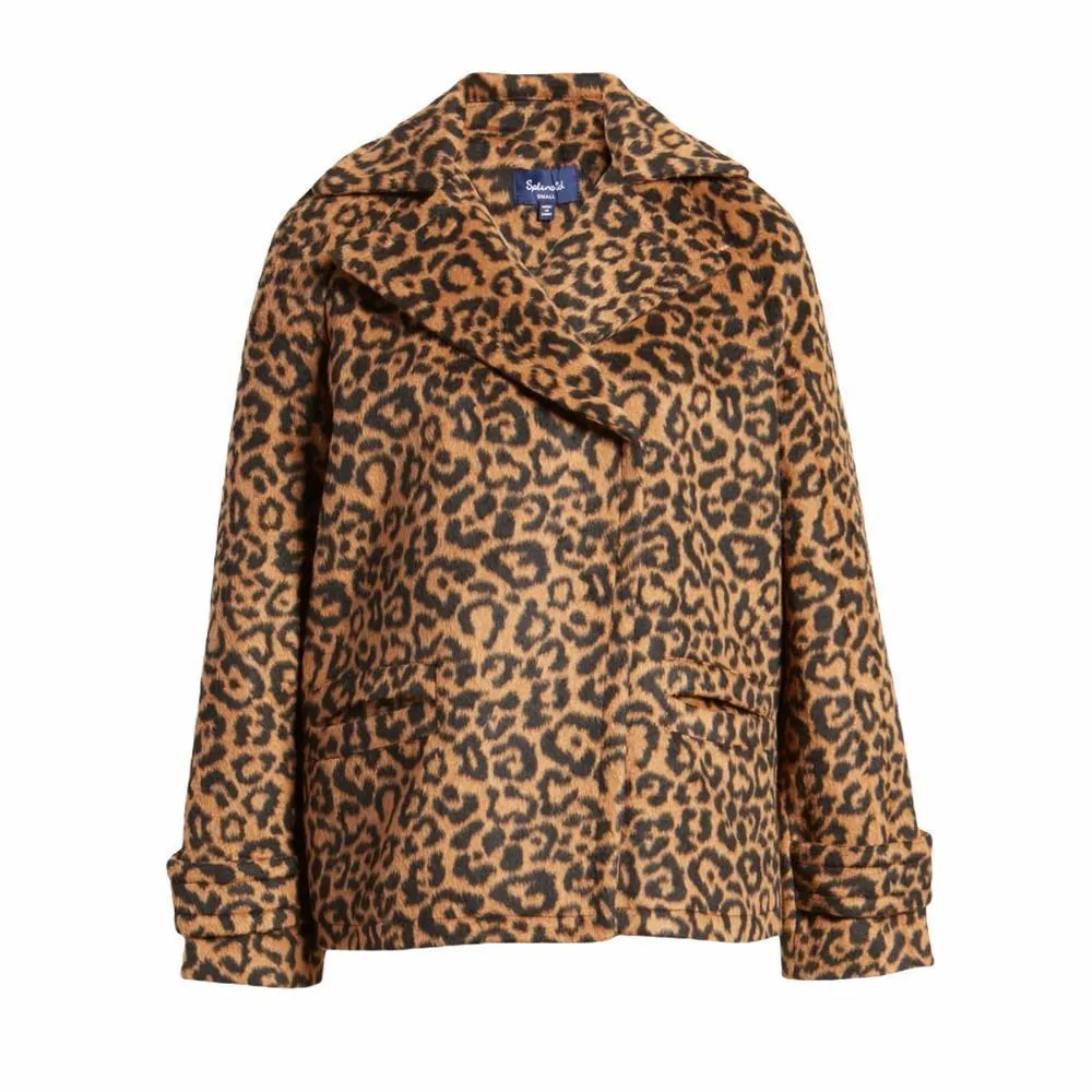 Splendid  Animal Print Jacket Size Large - Image 3