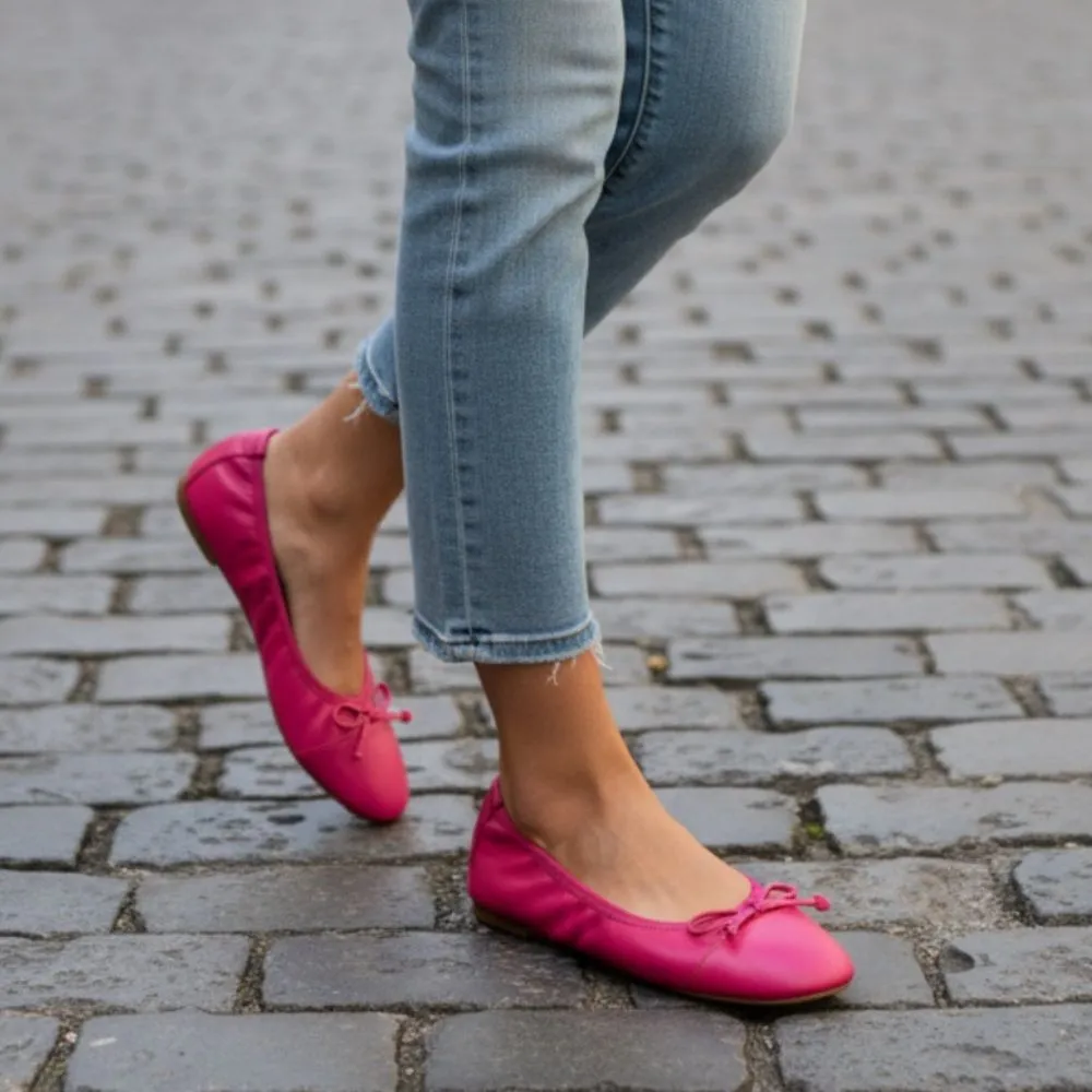 White Mountain Slip on  Pink Ballet Flats(Size 7.5M) - Image 3