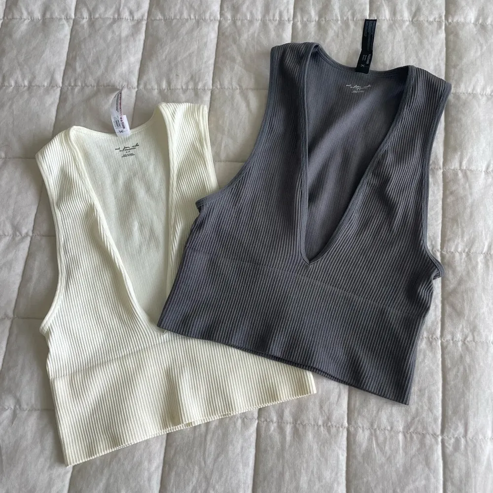Urban Outfitters Fitted Crop Tanks - Image 4