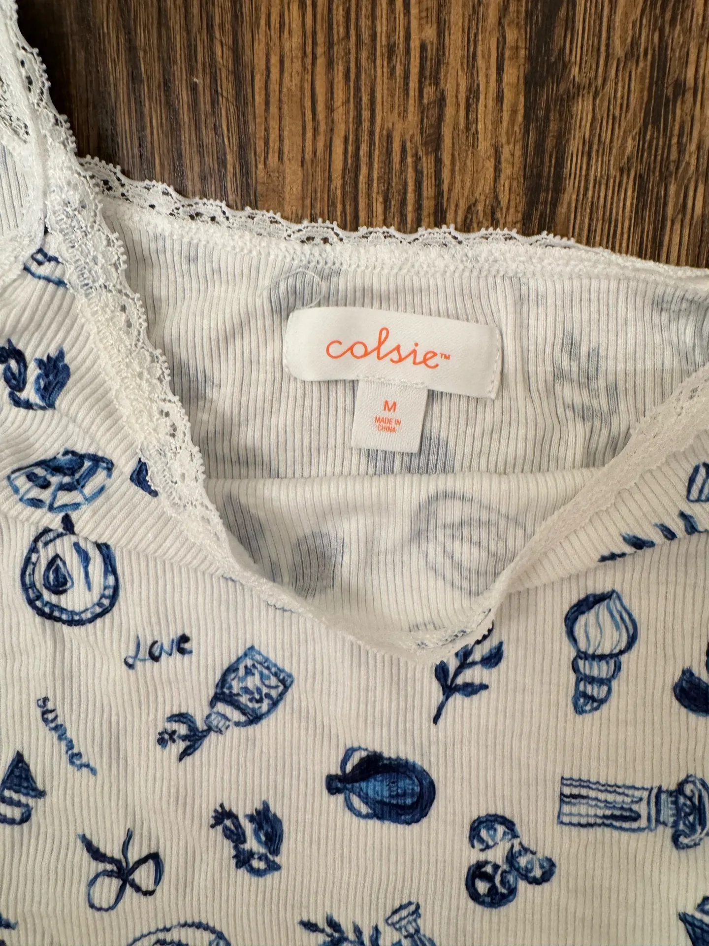 Target Colsie Pajama Set Two-Piece Coastal - Image 4