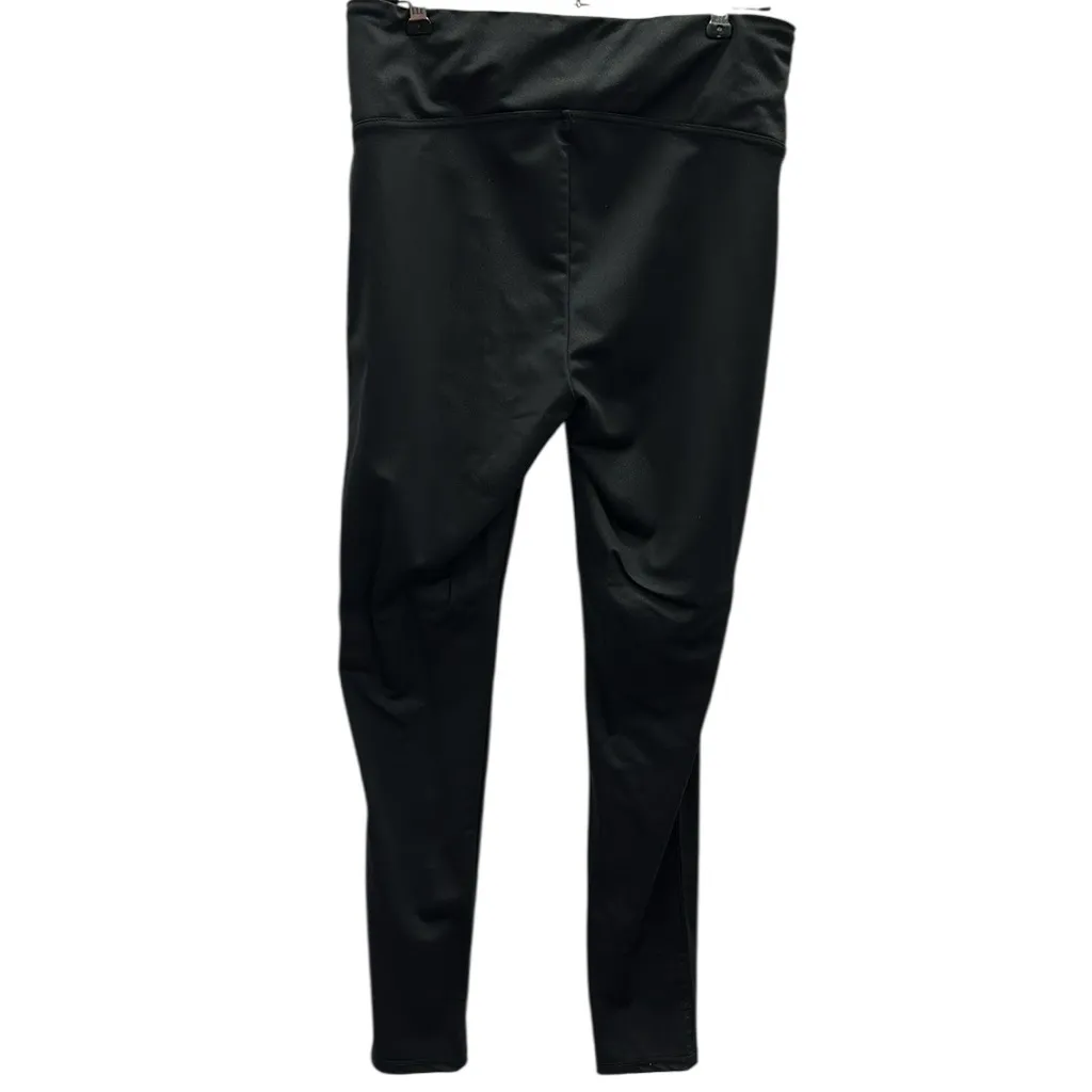 Seven7 Black Full Length Stretch Leggings Activewear Yoga Pants Womens Large - Image 4
