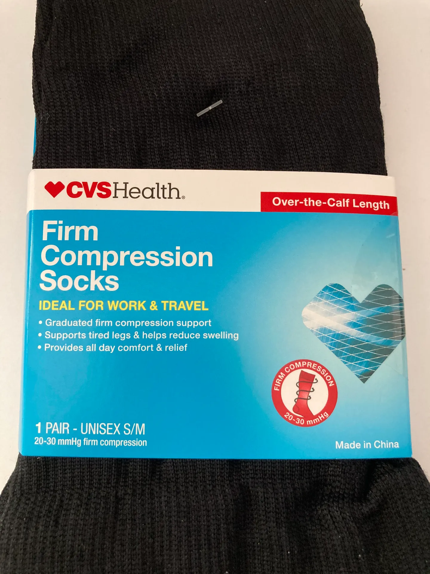 Unisex Firm Compression Socks Size S/M - Image 3