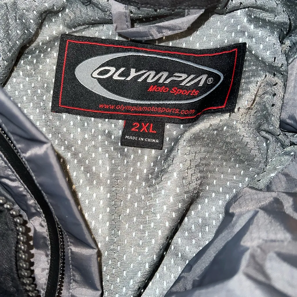 Super Cool Olympia Switchback Street Jacket! Black Size XL - Image 8