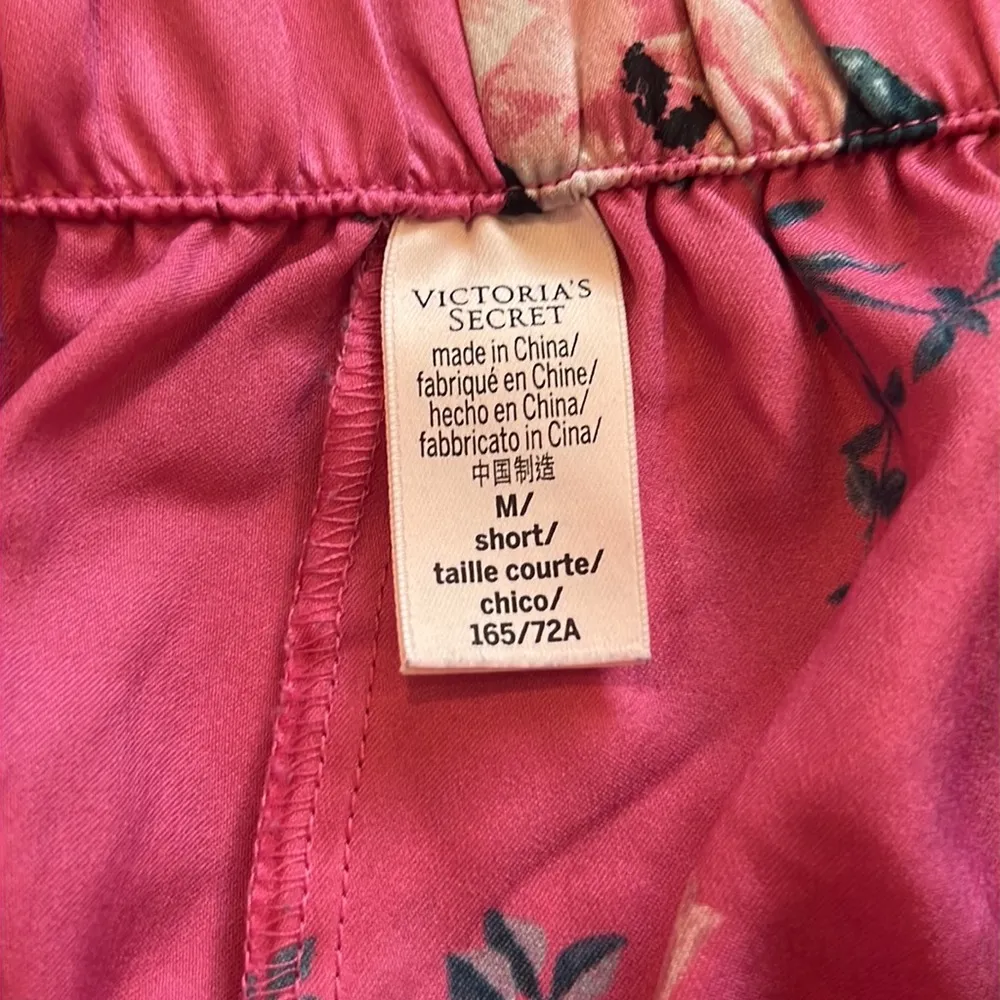 Victoria’s Secret Satin Floral Pajama Set - Image 4