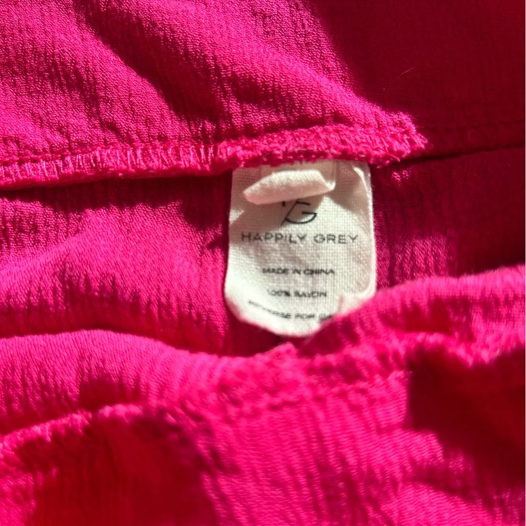 Hot pink bell bottoms hippie boho pants Medium - Image 11