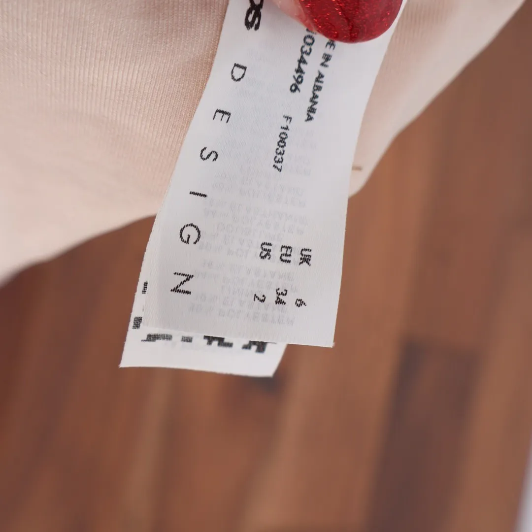 ASOS DESIGN Leopard Print Tie Side Bikini Bottoms Swimwear Size US 2 Brown - Image 3