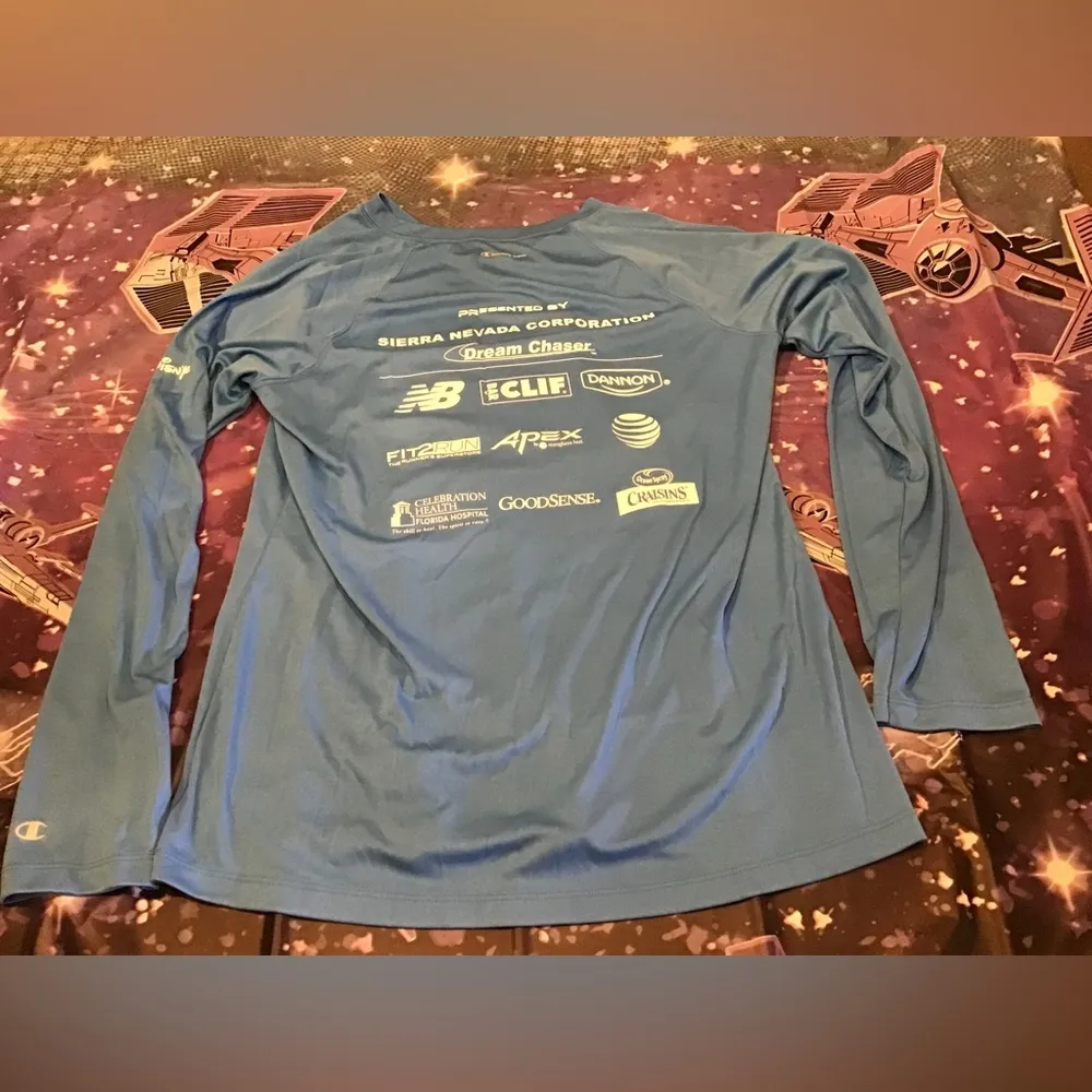 Run disney Disneyland Star Wars 10k Long sleeve 2015 size large - Image 7