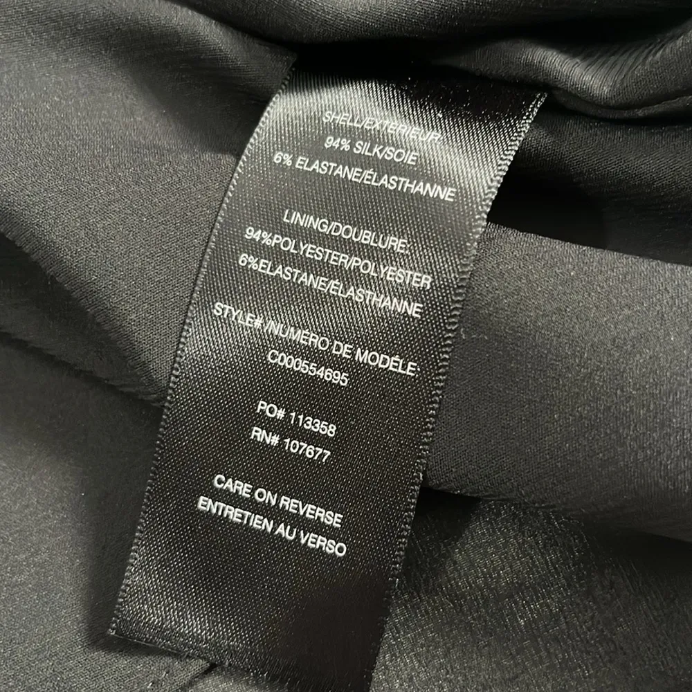 Alice + Olivia Black Racer Back Dress Size L NWT - Image 5