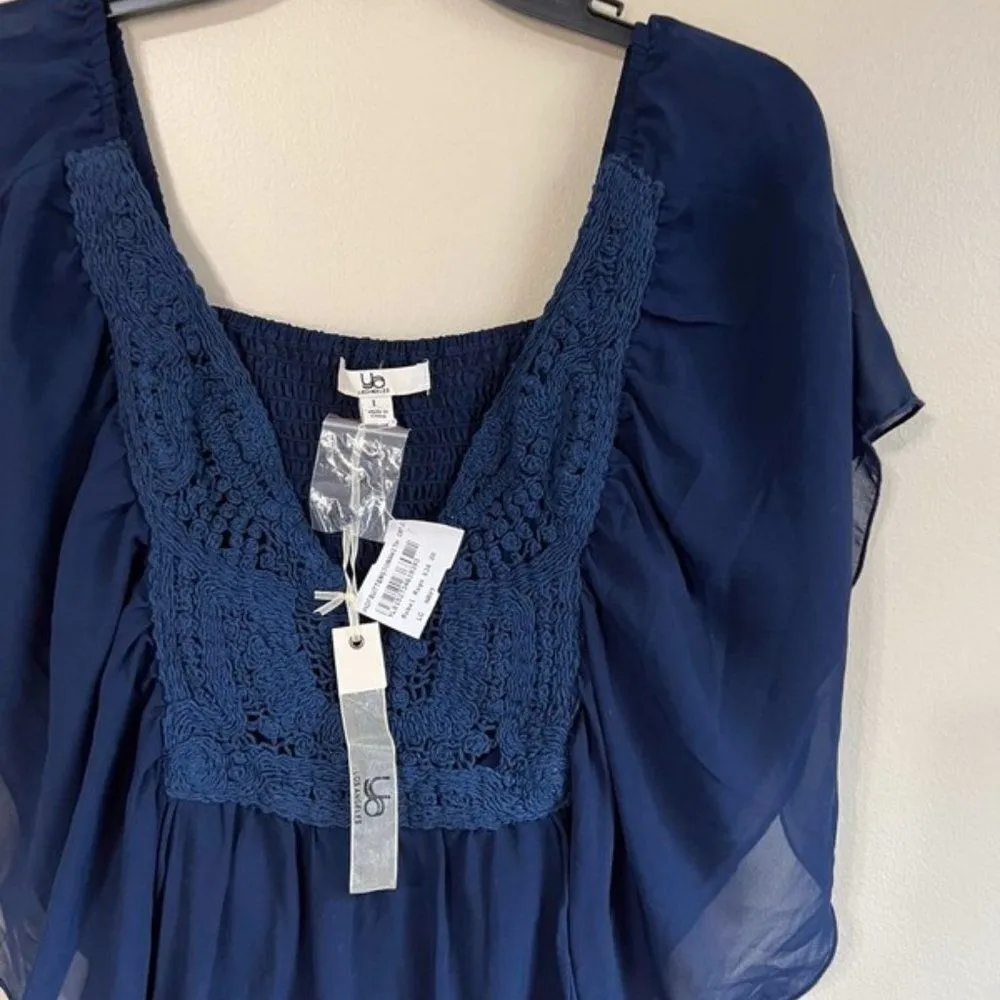 NWT Ya Los Angeles large navy top - Image 2