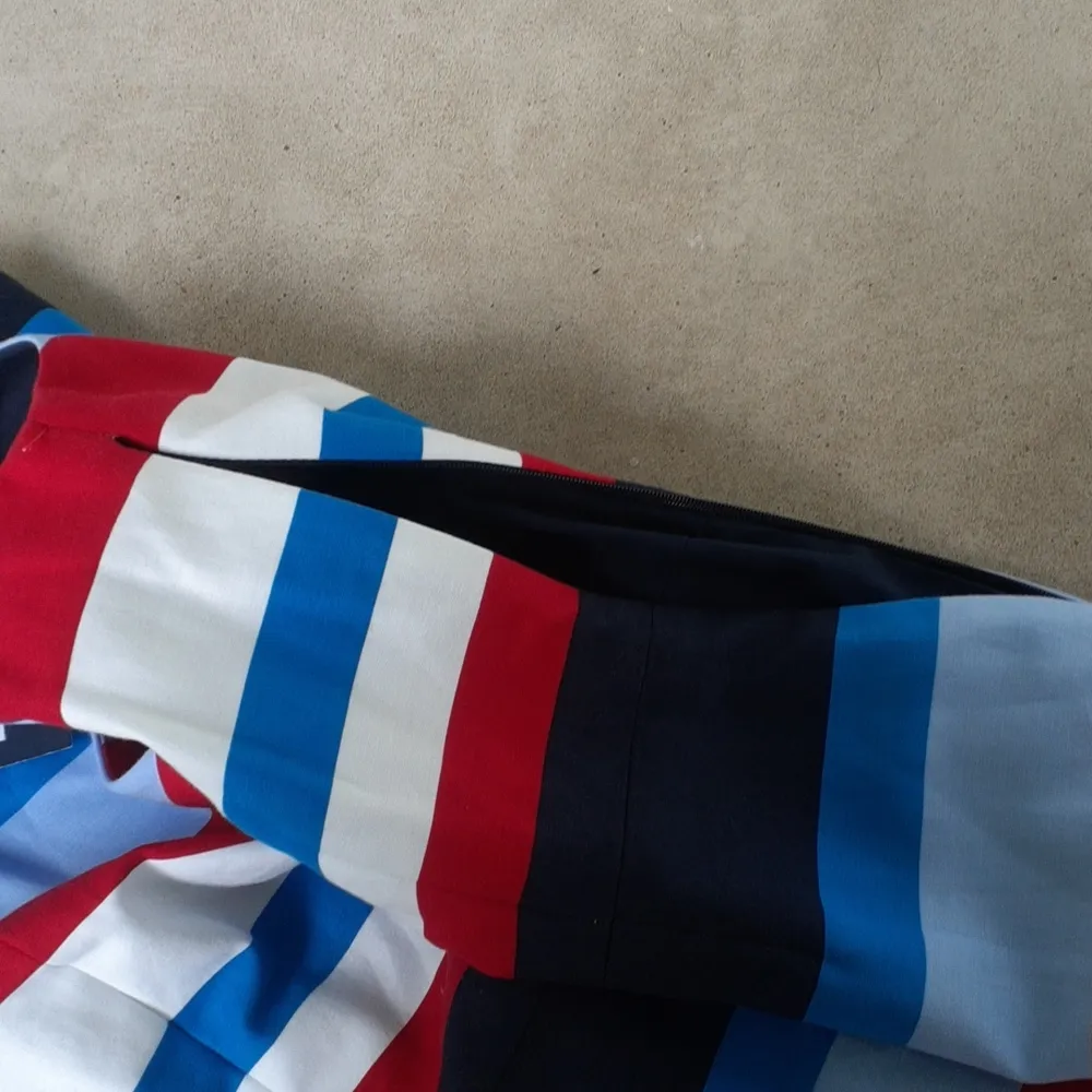 Tommy Hilfiger Multicolor Striped Sleeveless Dress SIZE 0 - Image 4