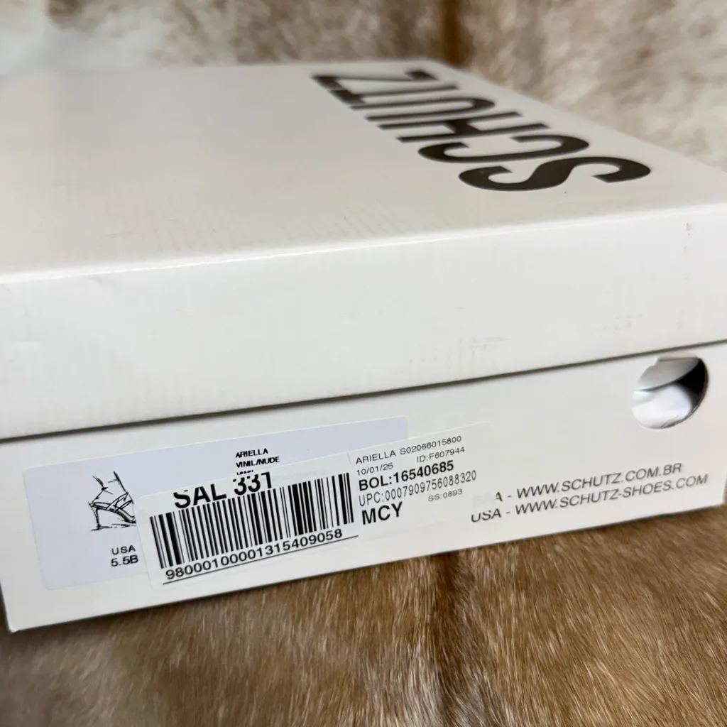 Ariella Heel in Transparent Schutz size 5.5B - Image 12