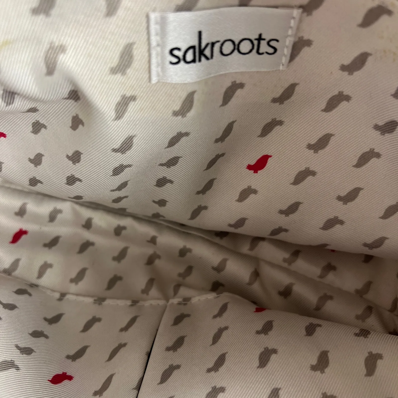 Sakroots Ellis Small Straw Satchel Shoulder Bag New Condition Tassels Owl Charm - Image 6