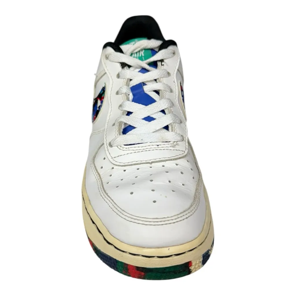 Nike Air Force 1 Low Melted Crayon White Multi GS Size 7Y (8.5 Women’s) - Image 2