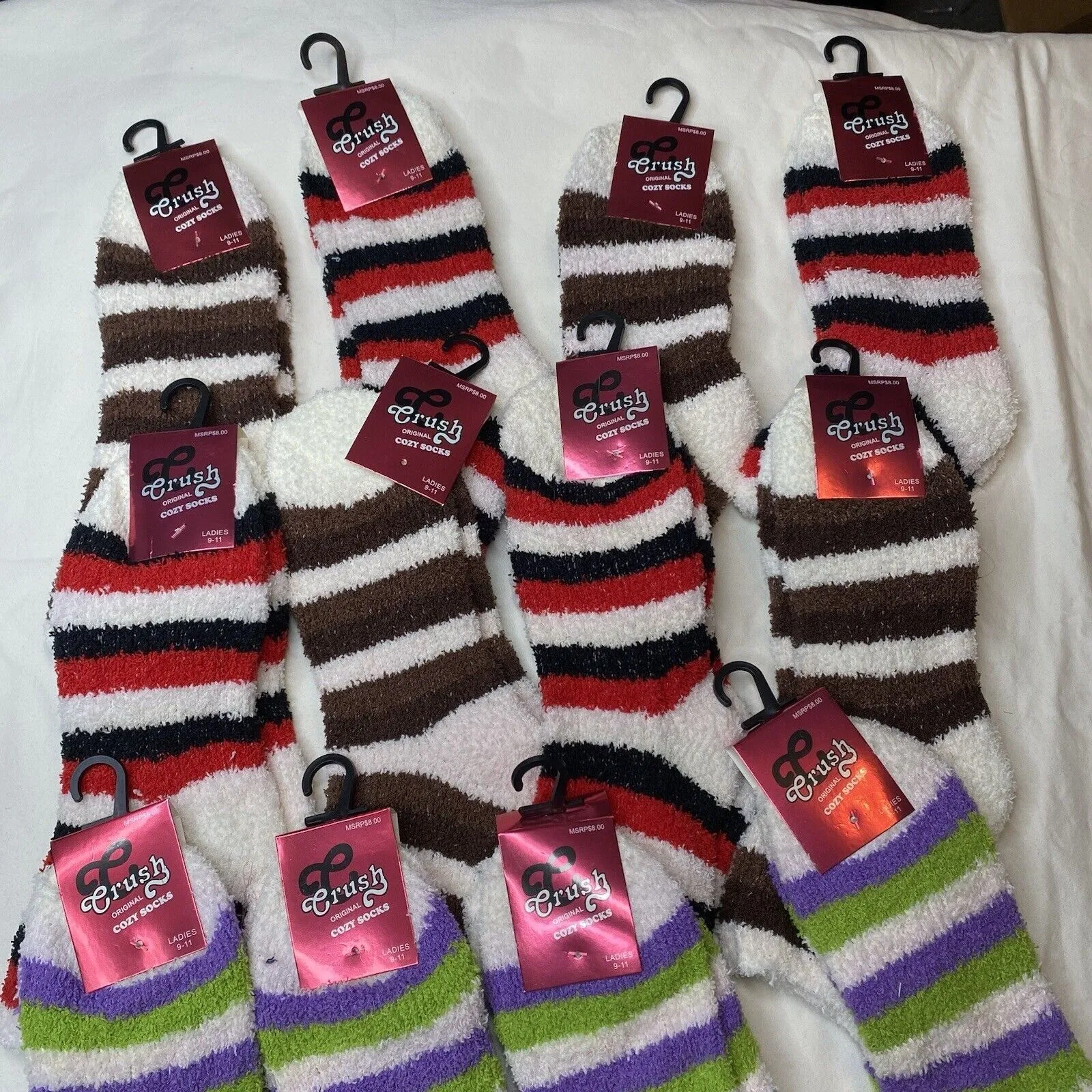 Crush Original Cozy Socks Ladies Size 9 - Image 4