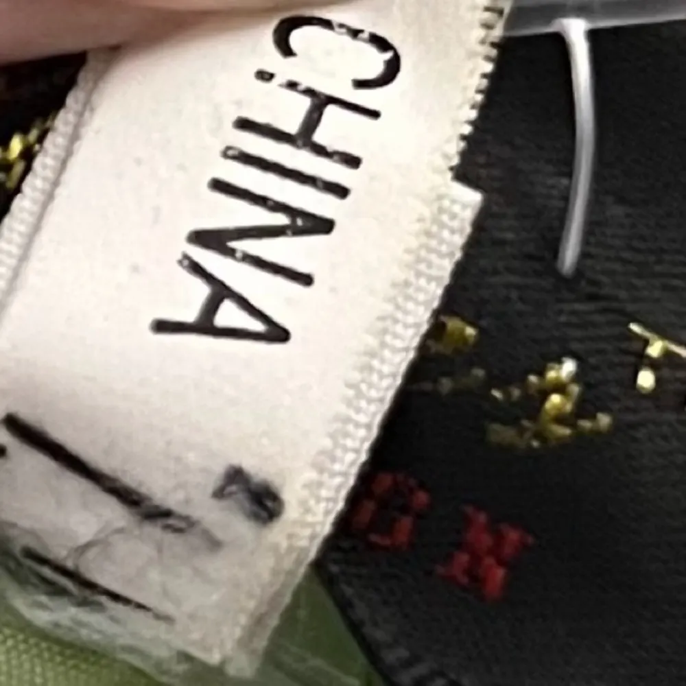 Vintage Y2K Night Moves Prom Halter Plunge Gown Glitter Back Slit Green 6 - Image 5