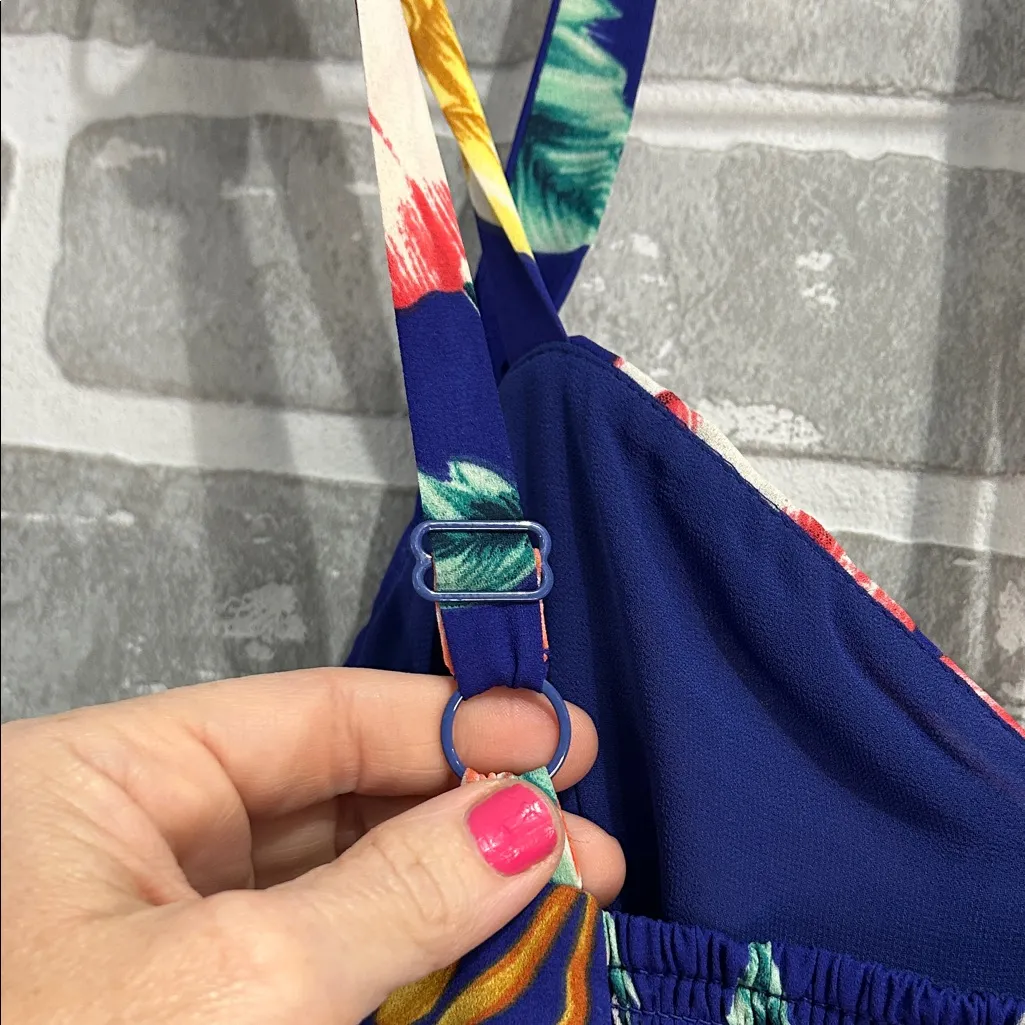 Anthropologie Moulinette Soeurs Floral Midi Halter Dress Women’s Size 4 - Image 8