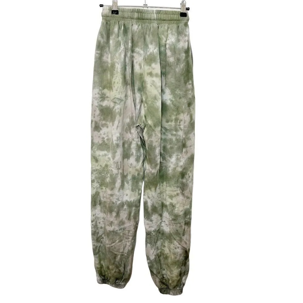 Lovers and Friends Sammy Jogger Pant in Green Tie Dye Revolve Womens Size Small - Image 5