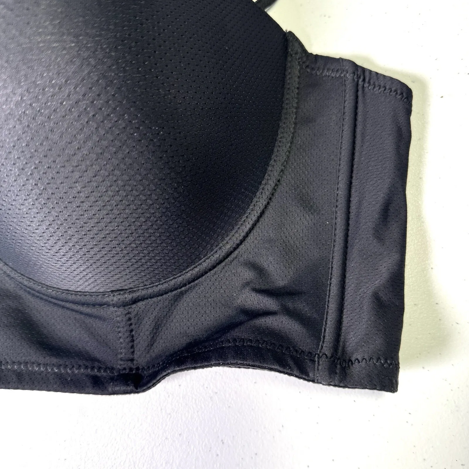 SHEIN‎ Womens PLUS Underwire Detachable Strap Longline Bra Black Sz 105D US 46D - Image 5