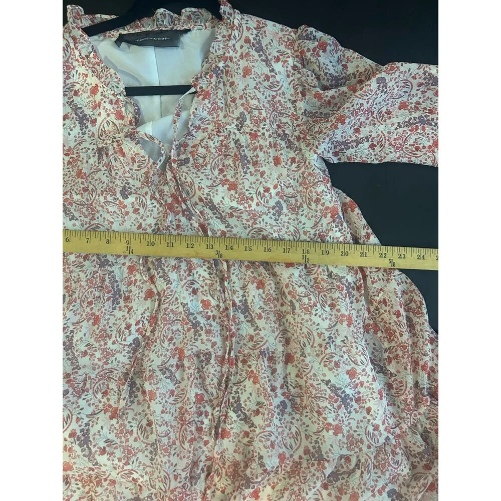 Code x Mode Women Cottagecore Dress Women Size Medium - Image 7