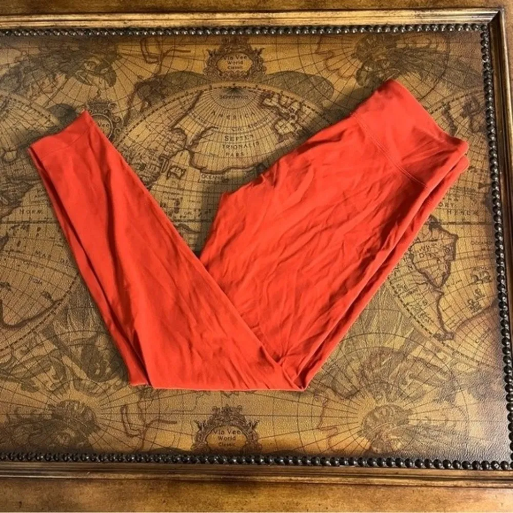NWOT Koral Drive High Rise Blackout Activewear Gym Legging Rouge Red Orange sz S - Image 65