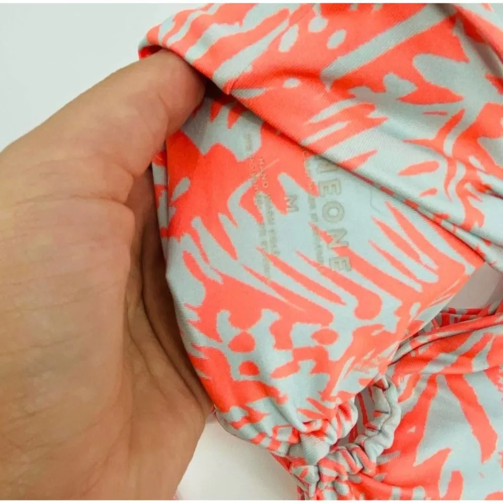 One One Maggie Ariel Bikini Palmeris Blue Orange - Image 2