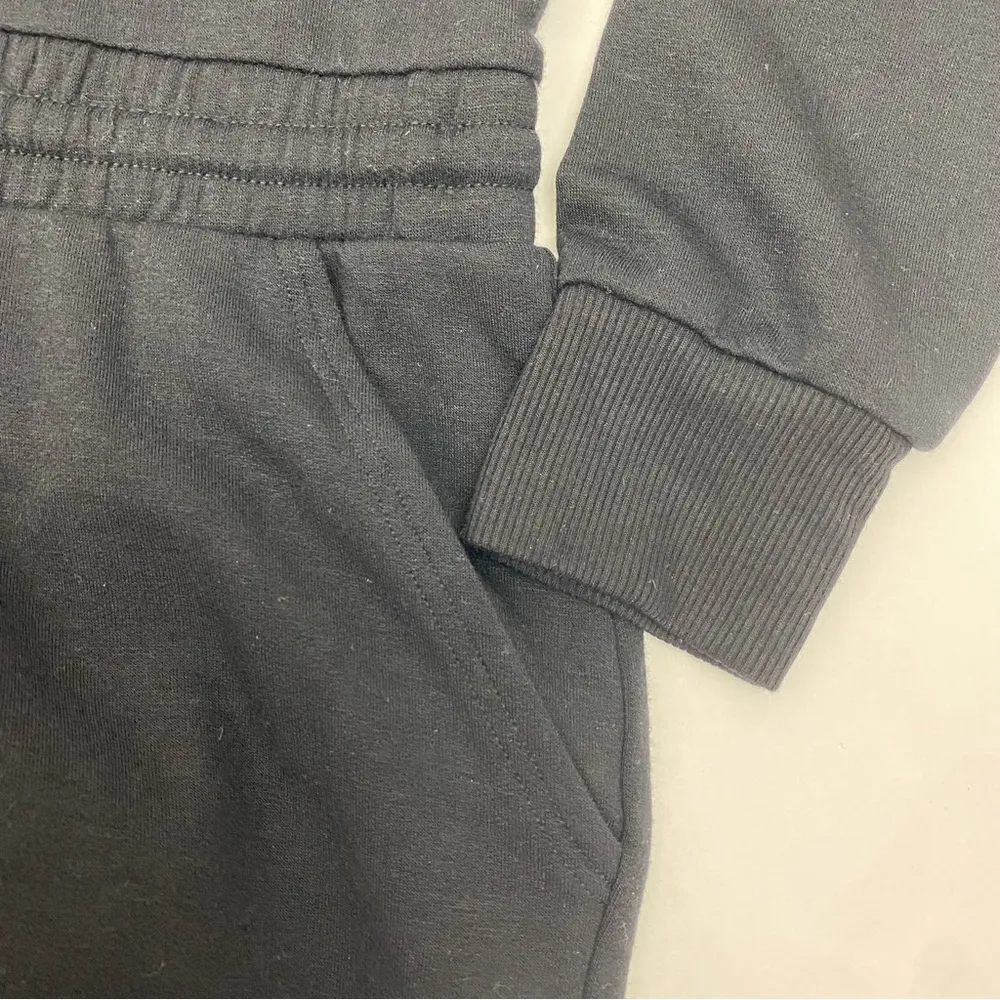 Beyond Yoga Cozy Fleece Long Sleeve Jumpsuit Black - Image 6