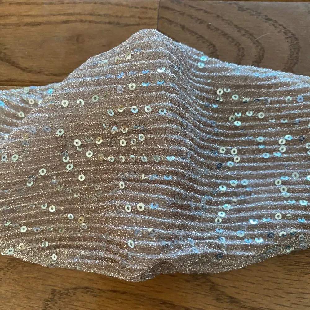 Sequin Mask‎ Adjustable Pink NWT - Image 8