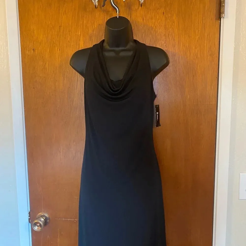 🆕 B Wear Too Black Racer Back Dress with Sequin Back - Image 3