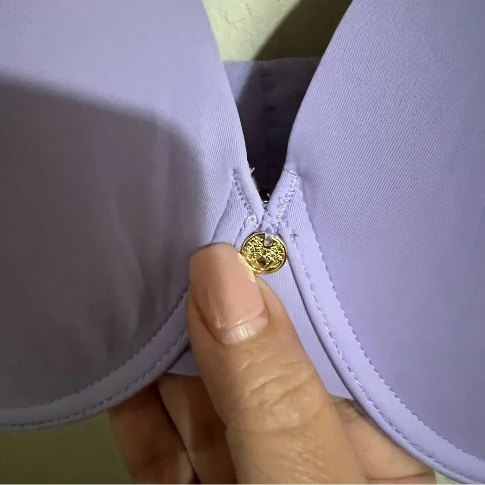 ‎ Violet Purple Pure Luxe Custom Coverage Contour Underwire Bra - Image 7