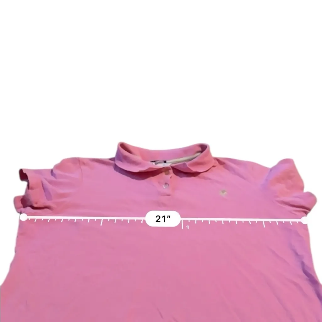 Lilly Pulitzer Pink‎ Polo Shirt Women's XL Short Sleeve Preppy Casual - Image 9