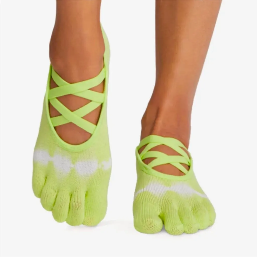 Toesox Full Toe Elle Pride Grip Women's Socks Size Small (6 - Image 3