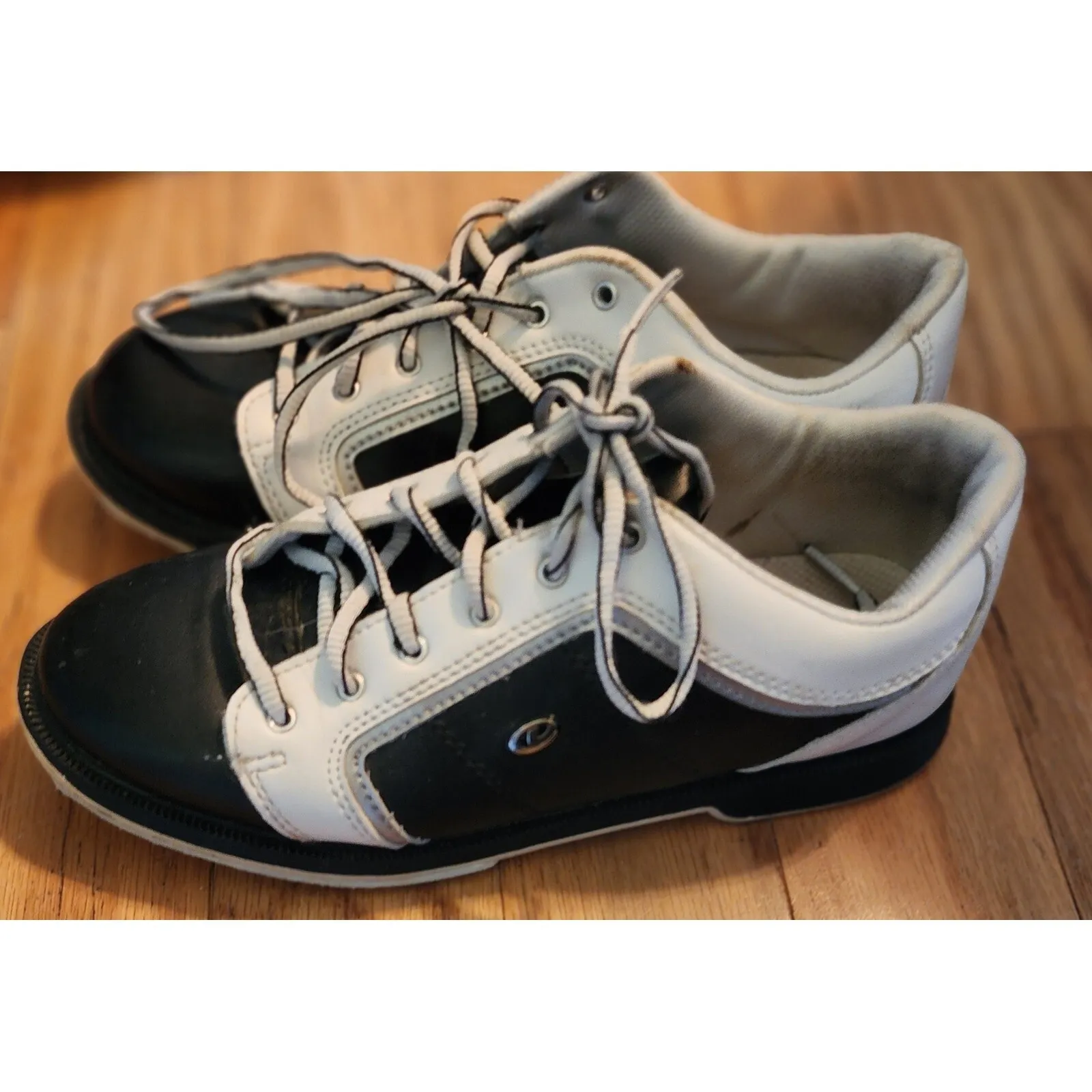 Dexter Bowling‎ Shoes Athletic Comfort Performance Black White Lace Up Size 7M - Image 4