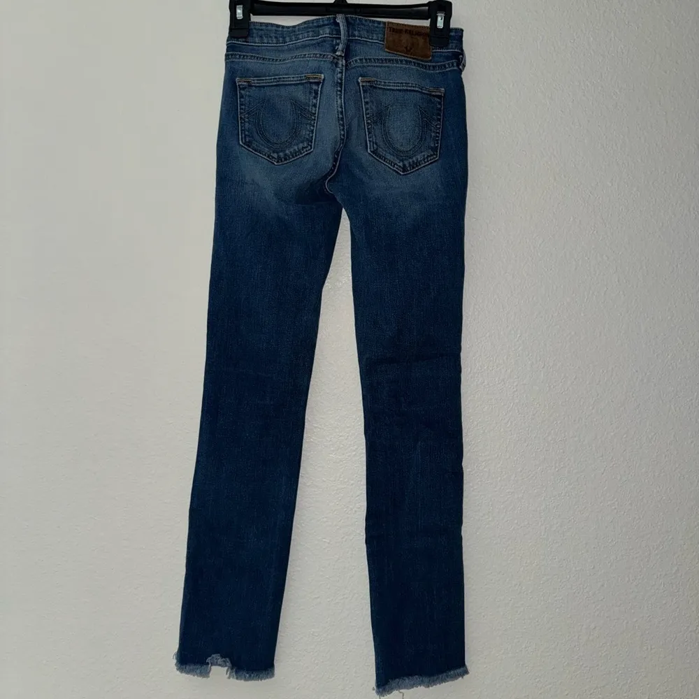 True Religion Jeans Mid Rise Sara Cigarette Size 24 Women's - Image 7