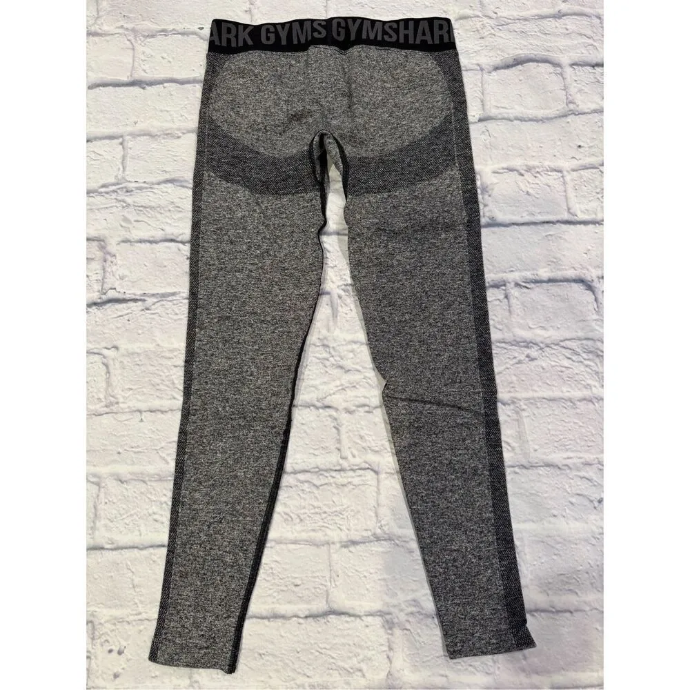 Gymshark NWOT Seamless Flex Leggings in Charcoal Gray/Black Size Small - Image 2