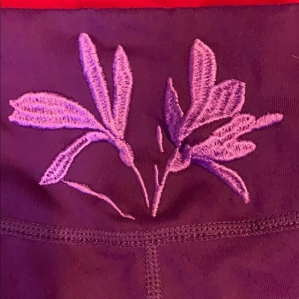 REI crop purple compression leggings size XXS - Image 5