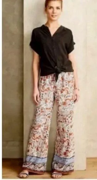 Anthropologie HEI HEI Lalasa Paisley Wide - Image 2