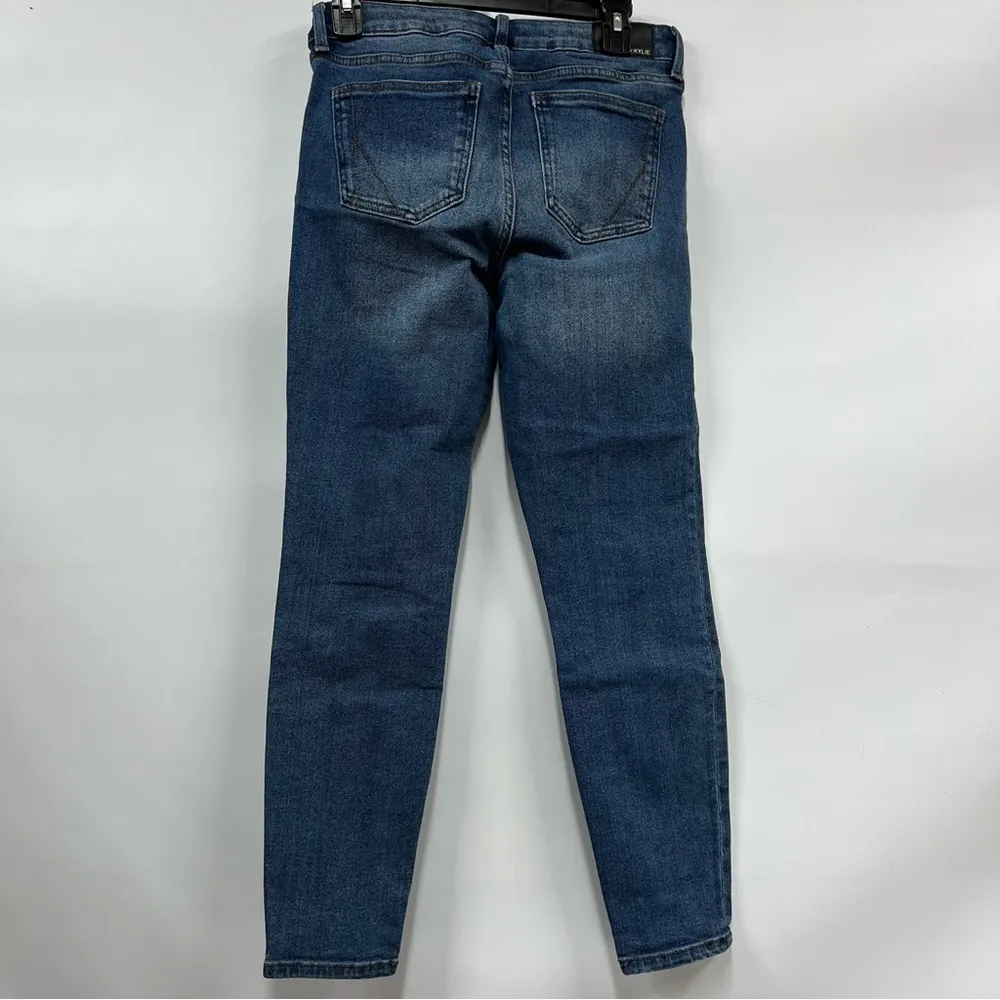 Kendall & Kylie 7/28 the ultra babe skinny Blue denim Jeans - Image 12