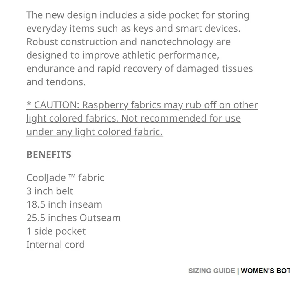 Virus Crop Legging Size Small Raspberry Pink - Image 9