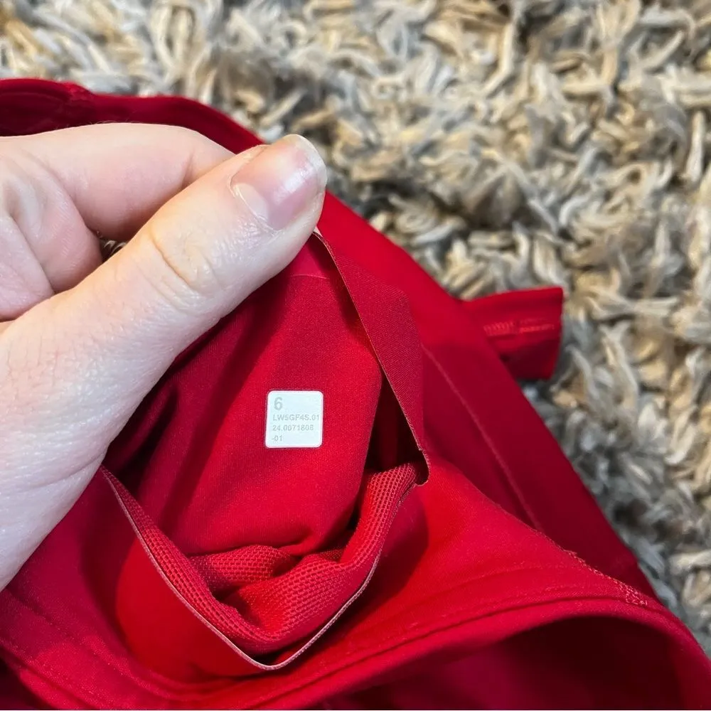 Lululemon base pace 25” leggings size 6 dark red - Image 3