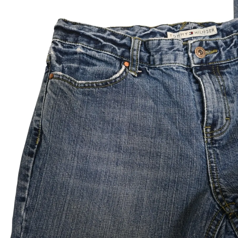 Tommy Hilfiger Womens 8 Vintage Low Rise Boot Jeans - Image 6