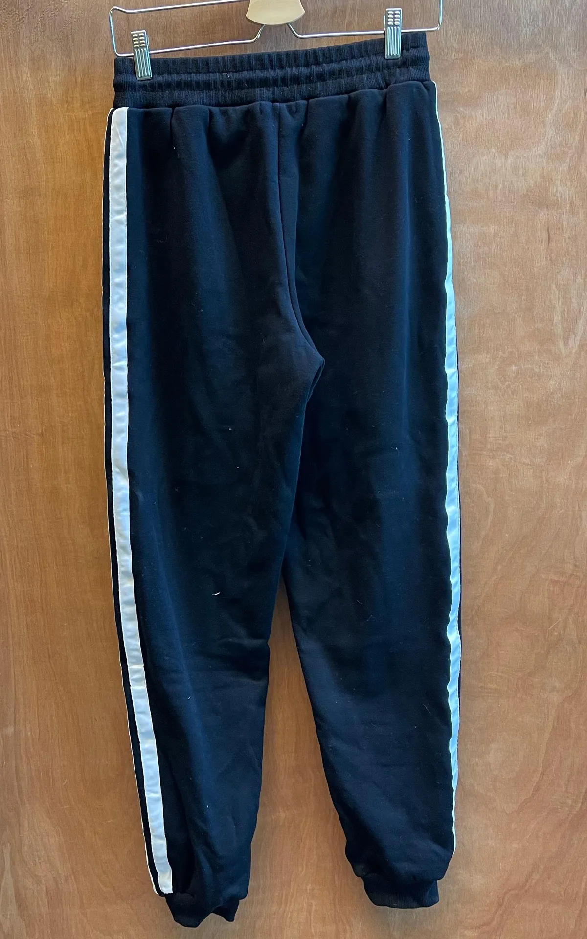 striker black white track pants - Image 3