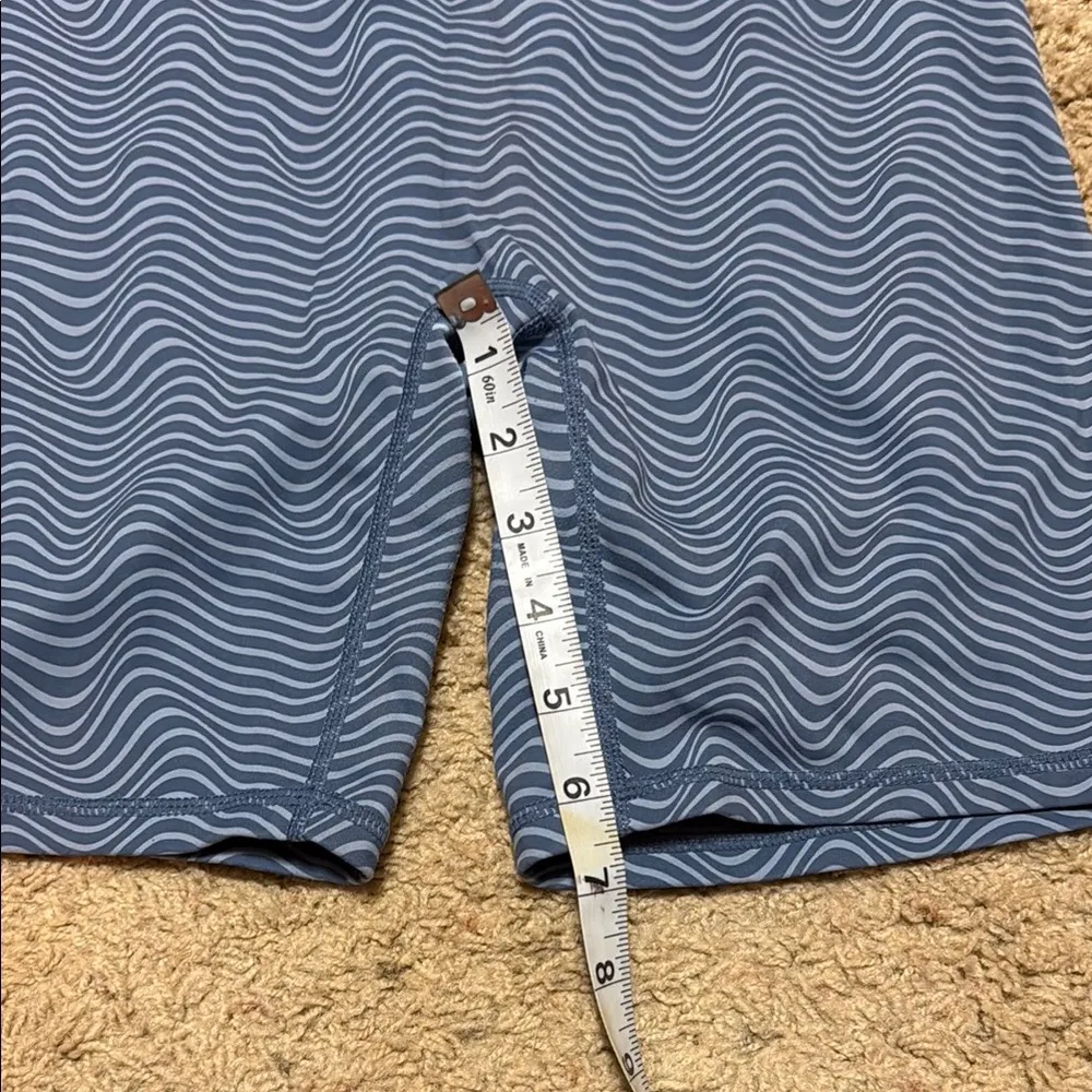 Blue Wave Patterned Shorts - Image 4