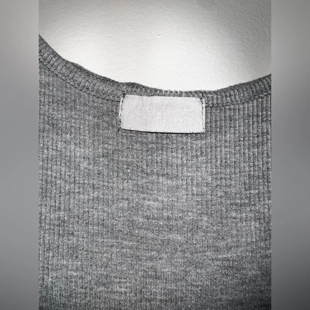 SKIMS HEATHER SOFT LOUNGE’ RIBBED STRETCH LONG SLIP DRESS WOMENS SIZE X-Small - Image 8