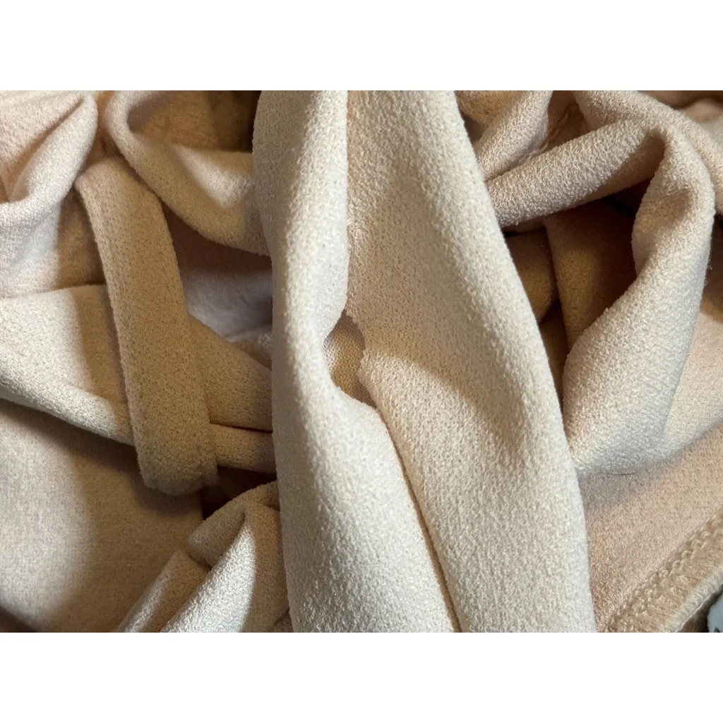 NWT HAUTE MONDE Pink High Waist Paperbag Shorts Elastic Waist Belt Sz M Cuffed - Image 10