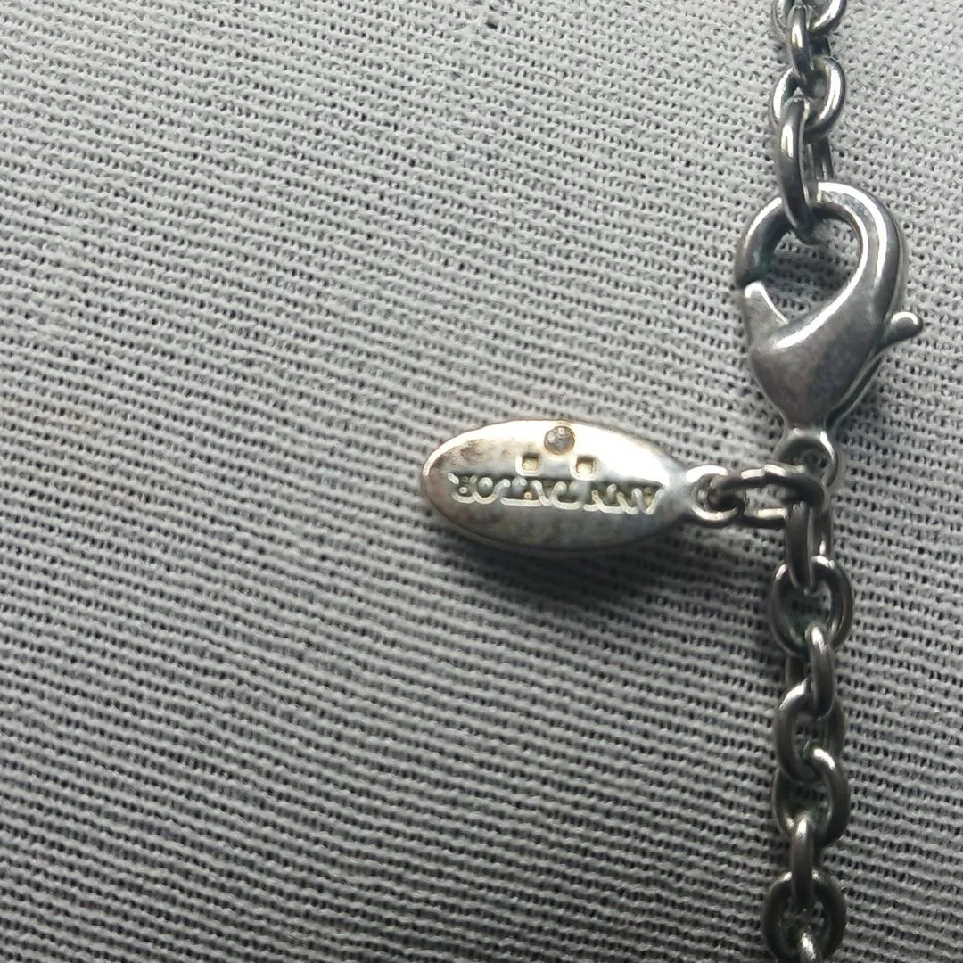 Ann Taylor Long Station Necklace With Gold- Tone Rectangular Beads - Image 8