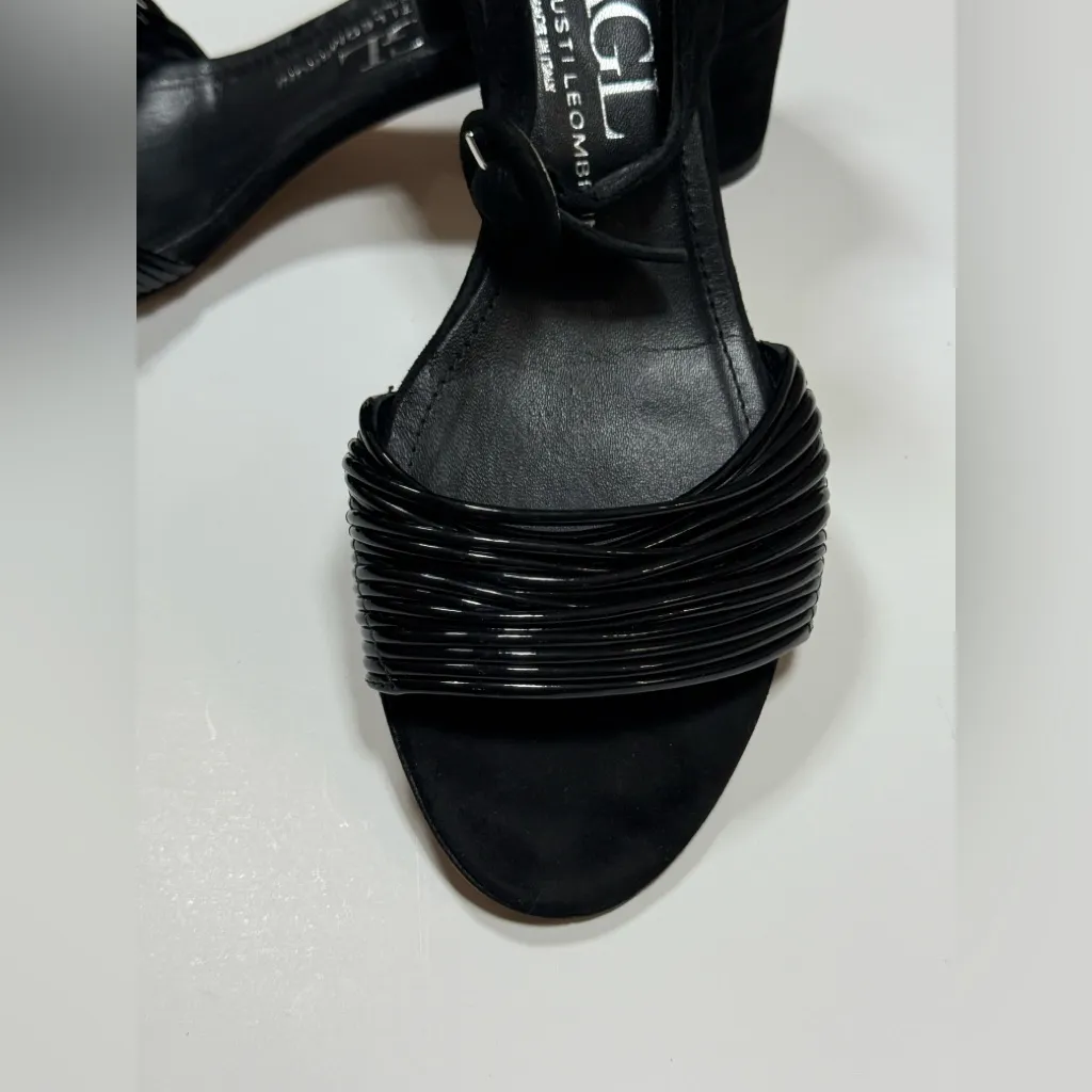 AGL Attilio Giusti Leombruni Black Women's Sandals 🖤 Size 9 - Image 5