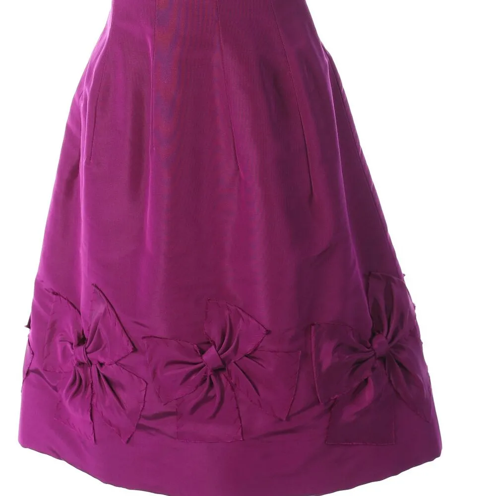 Oscar De La Renta Purple Dress - Image 2